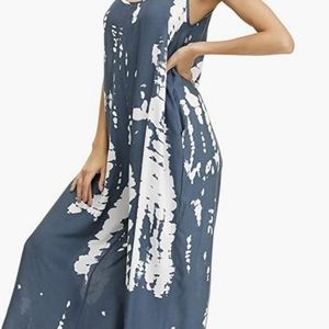 Buenos Ninos tie dye spaghetti strap romper